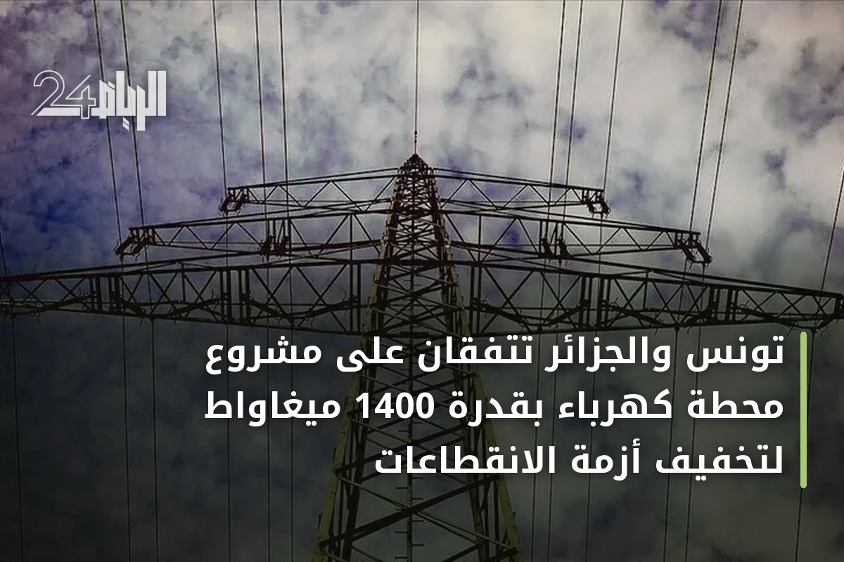 تونس والجزائر تتفقان على مشروع محطة كهرباء بقدرة 1400 ميغاواط لتخفيف أزمة الانقطاعات