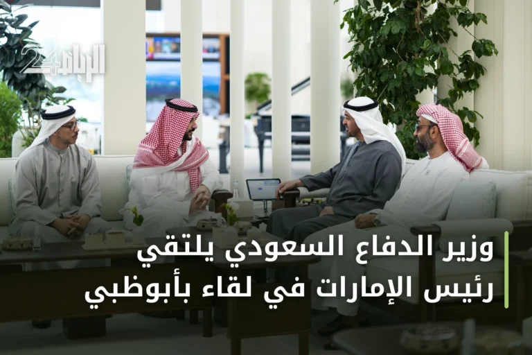 وزير الدفاع السعودي يلتقي رئيس الإمارات في لقاء بأبوظبي