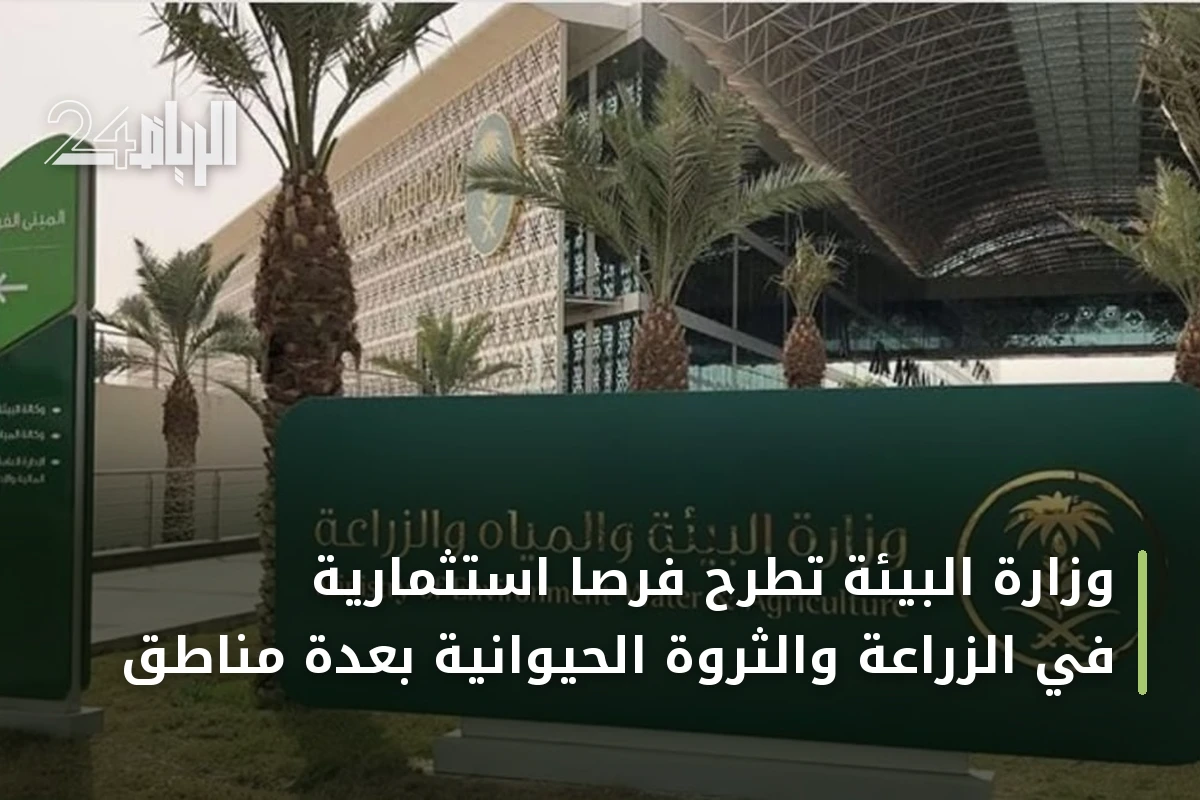 وزارة البيئة تطرح فرصاً استثمارية في الزراعة والثروة الحيوانية بعدة مناطق