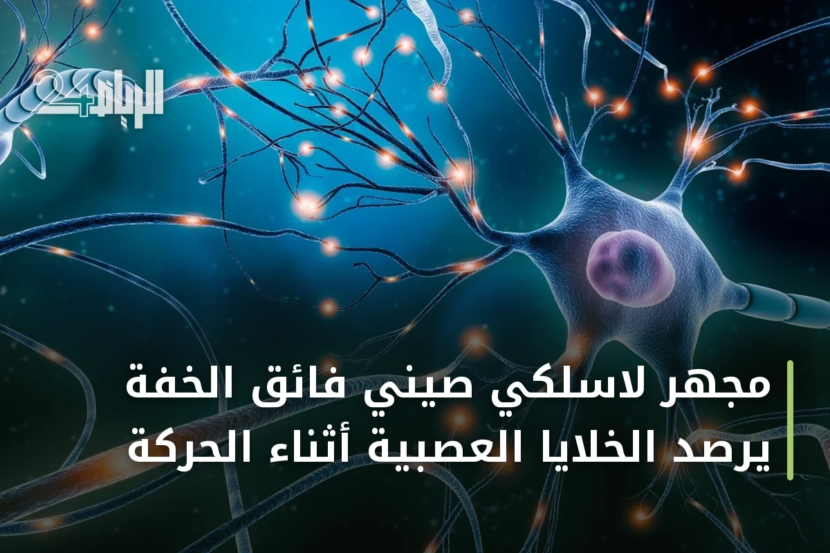 مجهر لاسلكي صيني فائق الخفة يرصد الخلايا العصبية أثناء الحركة